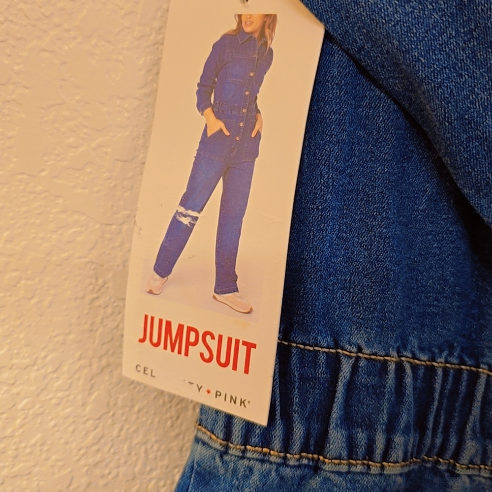 Denium Jean Blue Jumpsuit